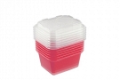 Set of containers for freezing "Zip mini" 6 pcs.